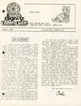 Newsletter, Dignity/Tampa Bay Chapter, Volume 13, No. 3, March 1989