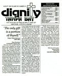 Newsletter, Dignity/Tampa Bay Chapter, Volume 17, No. 11, August 1992