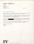 Letter, John to Delegates and Friends, November 30, 1981