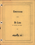 Constitution and Bylaws, Dignity, Inc., May 1981