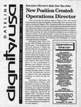 Newsletter, Dignity/Tampa Bay, Dateline, Volume 2, No. 5, December 1993