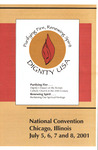 Program, Dignity/USA, National Convention, July 5-8, 2001 by Dignity/USA