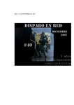 Disparo en Red [No. 40 (December 14, 2007)] by Disparo En Red