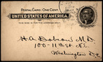 Postcard, Henry Dobson to Papa, July 2, 1898, 2 A.M.