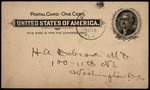 Postcard, Henry Dobson to Papa, July 2, 1898, 1 P.M. by Henry A. Dobson