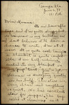 Letter, Henry Dobson to Mamma, June 6, 1898