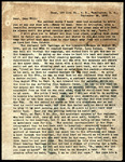 Letter, Hervie A. Dobson to Will, September 9, 1898 by Hervie Alden Dobson