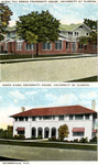 Alpha Tau Omega fraternity house, University of Florida [and] Kappa Sigma fraternity house, University of Florida