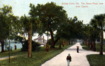 Ballast Point, Florida, the Shore Road, view from Casino