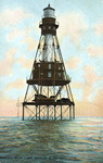 American Shoal Light, seacoast of Florida
