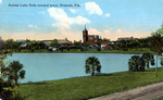 Across Lake Eola toward town, Orlando, Fla