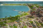 Aerial view of Sarasota, Florida by Hampton Dunn