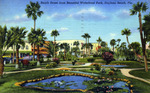 Beach Street from beautiful Waterfront Park, Daytona Beach, Florida by Hampton Dunn