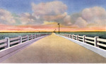 A Bridge crossing Pensacola Bay