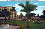 A glimpse of Hotel Charlotte Harbor and grounds, Punta Gorda, Florida