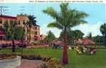 A glimpse of Hotel Charlotte Harbor and grounds, Punta Gorda, Florida