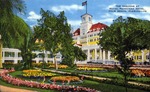 The Gardens of the Royal Poinciana Hotel, Palm Beach, Florida by Hampton Dunn