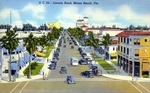Lincoln Road, Miami Beach, Florida by Hampton Dunn