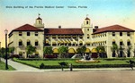 Main building of the Florida Medical Center, Venice, Florida by Hampton Dunn