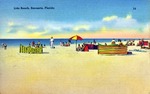 Lido Beach, Sarasota, Florida by Hampton Dunn