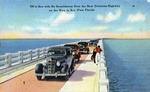 Off to sea with no seasickness over the new Overseas Highway on the way to Key West, Florida by Hampton Dunn