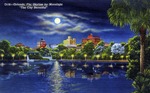 Orlando, Florida Skyline by Moonlight, The City Beautiful by Hampton Dunn