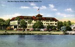 The New Smyrna Hotel, New Smyrna Beach, Florida by Hampton Dunn