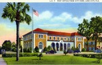 Post office from City Park, Lake City, Florida by Hampton Dunn