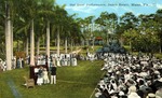 Outdoor performance, James Estate, Miami, Florida by Hampton Dunn
