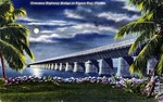 Overseas Highway Bridge at Pigeon Key, Florida by Hampton Dunn