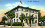 Post Office, Fernandina, Florida by Hampton Dunn