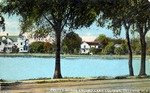 Pretty homes around Lake Lucerne, Orlando, Florida by Hampton Dunn