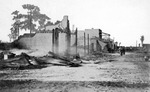 Penn's Ave. after Great Fire, St. Cloud, Florida by Hampton Dunn
