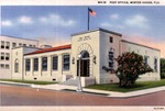 Post Office, Winter Haven, Florida by Hampton Dunn