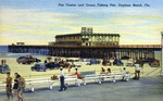 Pier Casino and Ocean fishing Pier, Daytona Beach, Florida by Hampton Dunn