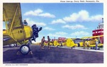Planes line up, Corry Field, Pensacola, Florida by Hampton Dunn
