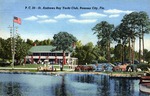 St. Andrews Bay Yacht Club, Panama City, Florida by Hampton Dunn