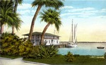 St. Lucie River Yacht Club, Stuart, Florida by Hampton Dunn