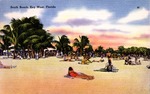South Beach, Key West, Florida by Hampton Dunn