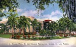 St. Edward Hall, St. Leo College Preparatory School, St. Leo, Florida by Hampton Dunn