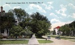 Second Avenue from Park, St. Petersburg, Florida by Hampton Dunn
