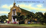 St. Martha's Catholic Church, Sarasota, Florida by Hampton Dunn