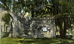 Ruins of old Spanish mission, New Smyrna, Florida by Hampton Dunn