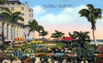 Tea Garden at the Breakers, Palm Beach, Florida by Hampton Dunn