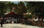 View of Munn Park and band concert, Lakeland, Florida by Hampton Dunn
