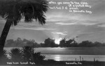 View from Sunset Park, Sarasota, Florida by Hampton Dunn