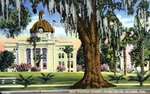 Volusia County Court House, DeLand, Florida by Hampton Dunn
