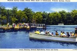 Wakulla Springs Lodge, fifteen miles south of Tallahassee, Wakulla Springs, Florida by Hampton Dunn
