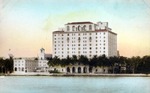 The Whitehall Hotel from Lake Worth, Palm Beach, Florida