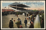 Shriners Day at the South Florida Fair, showing New Grand Stand, Tampa, Florida. by Hampton Dunn